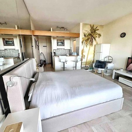 #101 Marina Riviera Bay - Studio 30M2 Avec Terrasse Vue Mer Villeneuve-Loubet Luaran gambar