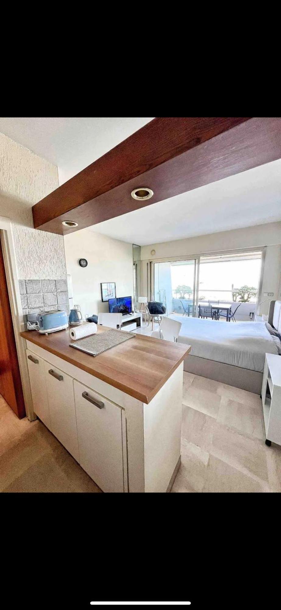 #101 Marina Riviera Bay - Studio 30M2 Avec Terrasse Vue Mer Villeneuve-Loubet Luaran gambar