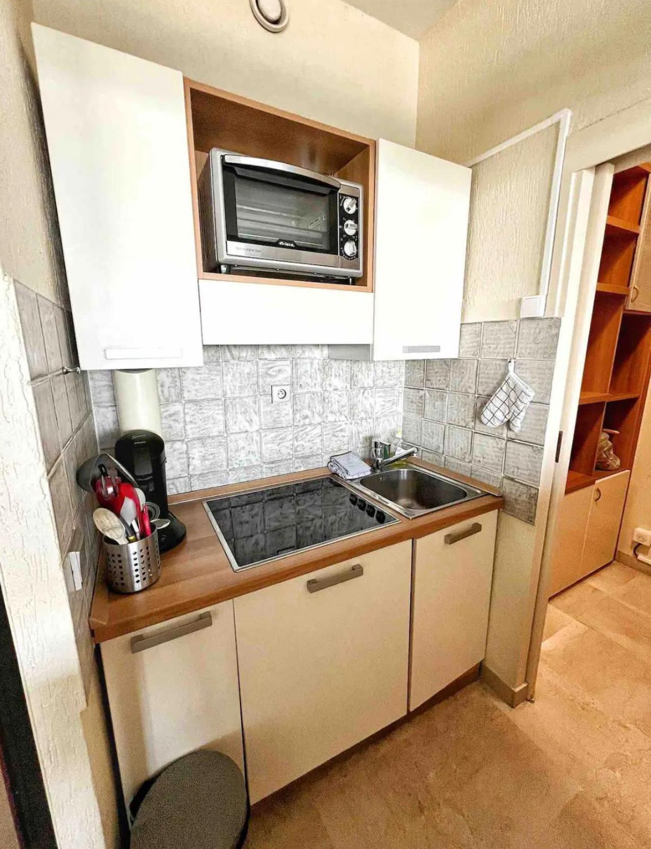 #101 Marina Riviera Bay - Studio 30M2 Avec Terrasse Vue Mer Villeneuve-Loubet Luaran gambar